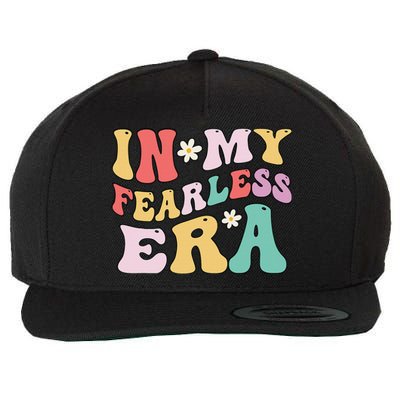 Retro Groovy In My Fearless Era Vintage Wool Snapback Cap