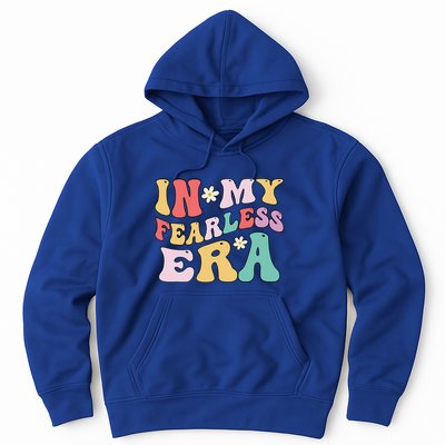 Retro Groovy In My Fearless Era Vintage Hoodie