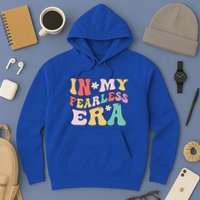Retro Groovy In My Fearless Era Vintage Hoodie