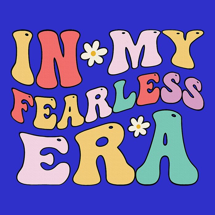 Retro Groovy In My Fearless Era Vintage Long Sleeve Shirt