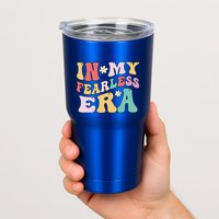 Retro Groovy In My Fearless Era Vintage Tumbler