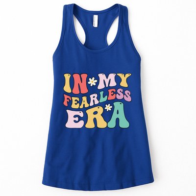 Retro Groovy In My Fearless Era Vintage Womens Tank Top