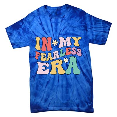 Retro Groovy In My Fearless Era Vintage Tie-Dye T-Shirt