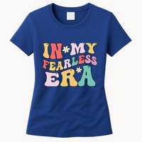 Retro Groovy In My Fearless Era Vintage Womens T-Shirt