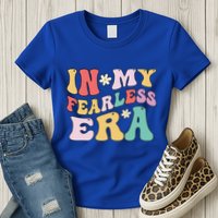 Retro Groovy In My Fearless Era Vintage Womens T-Shirt