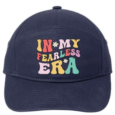 Retro Groovy In My Fearless Era Vintage 7-Panel Snapback Hat