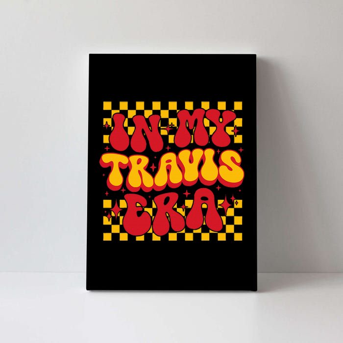 Retro Groovy In My Travis Era Canvas