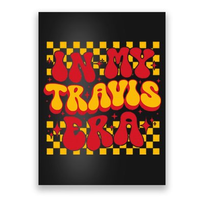 Retro Groovy In My Travis Era Poster