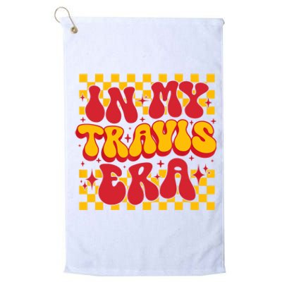 Retro Groovy In My Travis Era Platinum Collection Golf Towel