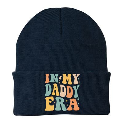 Retro Groovy In My Daddy Era FatherS Day Knit Cap Winter Beanie