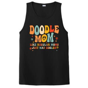 Retro Groovy Its Me The Cool Doodle Mom Gift PosiCharge Competitor Tank