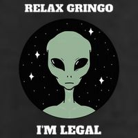 Relax Gringo IM Legal 7 Panel Mesh Trucker Snapback Hat