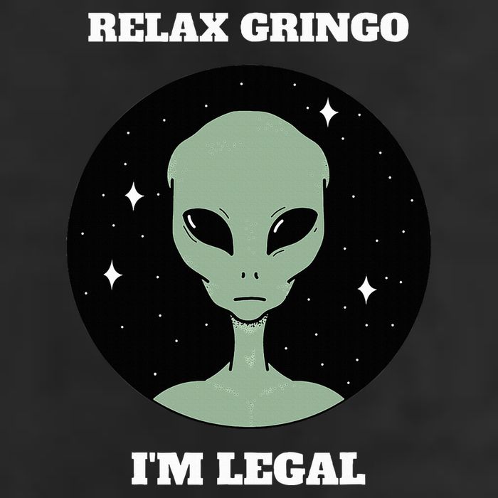 Relax Gringo IM Legal 7 Panel Mesh Trucker Snapback Hat