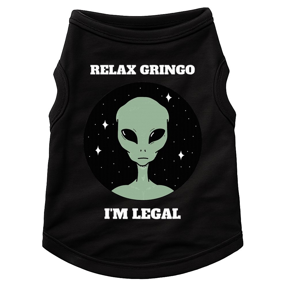 Relax Gringo IM Legal Doggie Tank