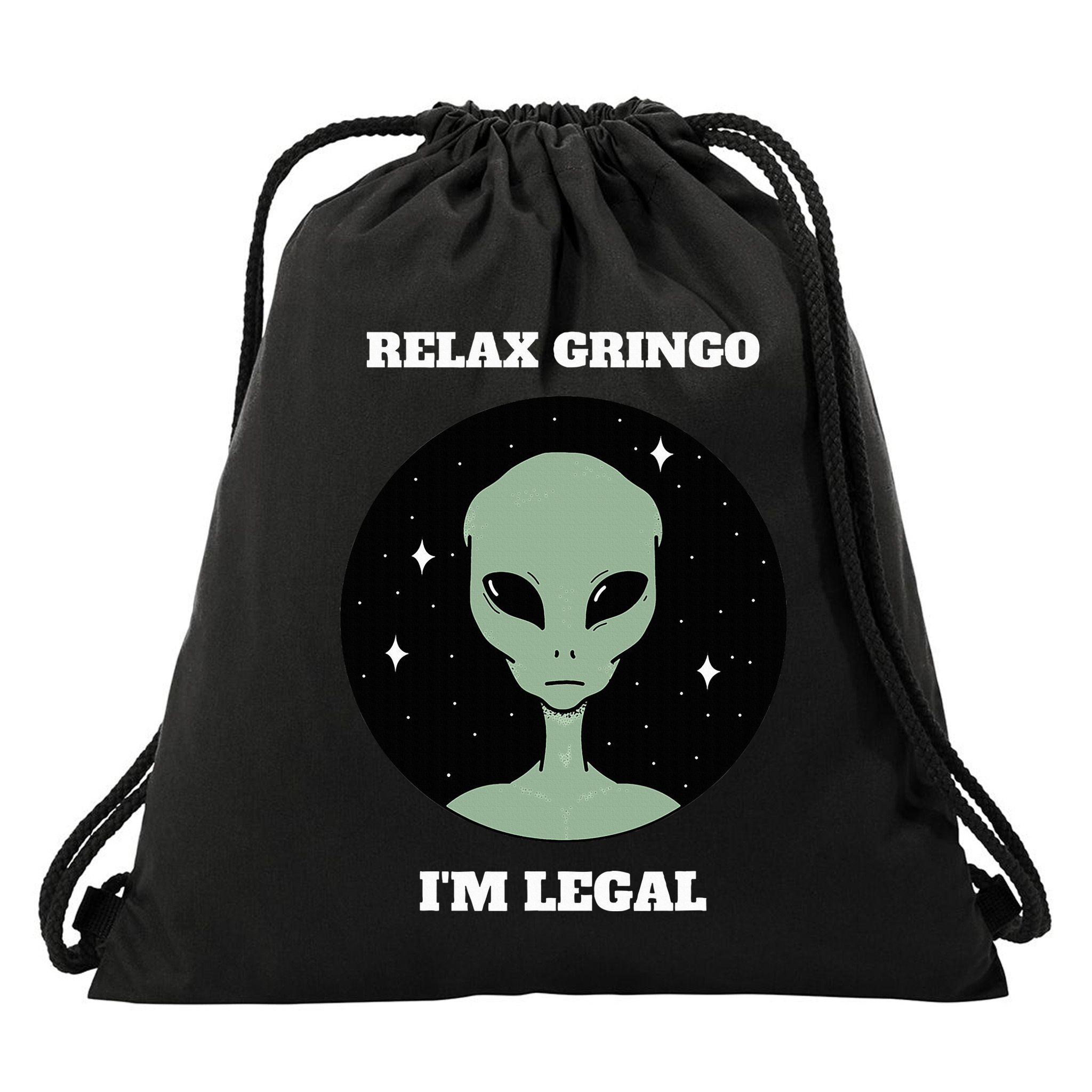 Relax Gringo IM Legal Drawstring Bag