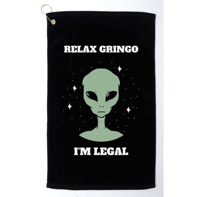 Relax Gringo IM Legal Golf Towel