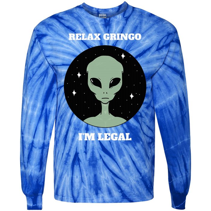 Relax Gringo IM Legal Tie-Dye Long Sleeve Shirt