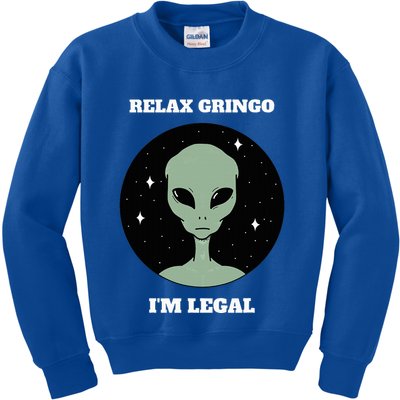 Relax Gringo IM Legal Kids Sweatshirt