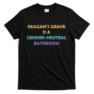 Reagan’s Grave Is A Gender Neutral Bathroom T-Shirt