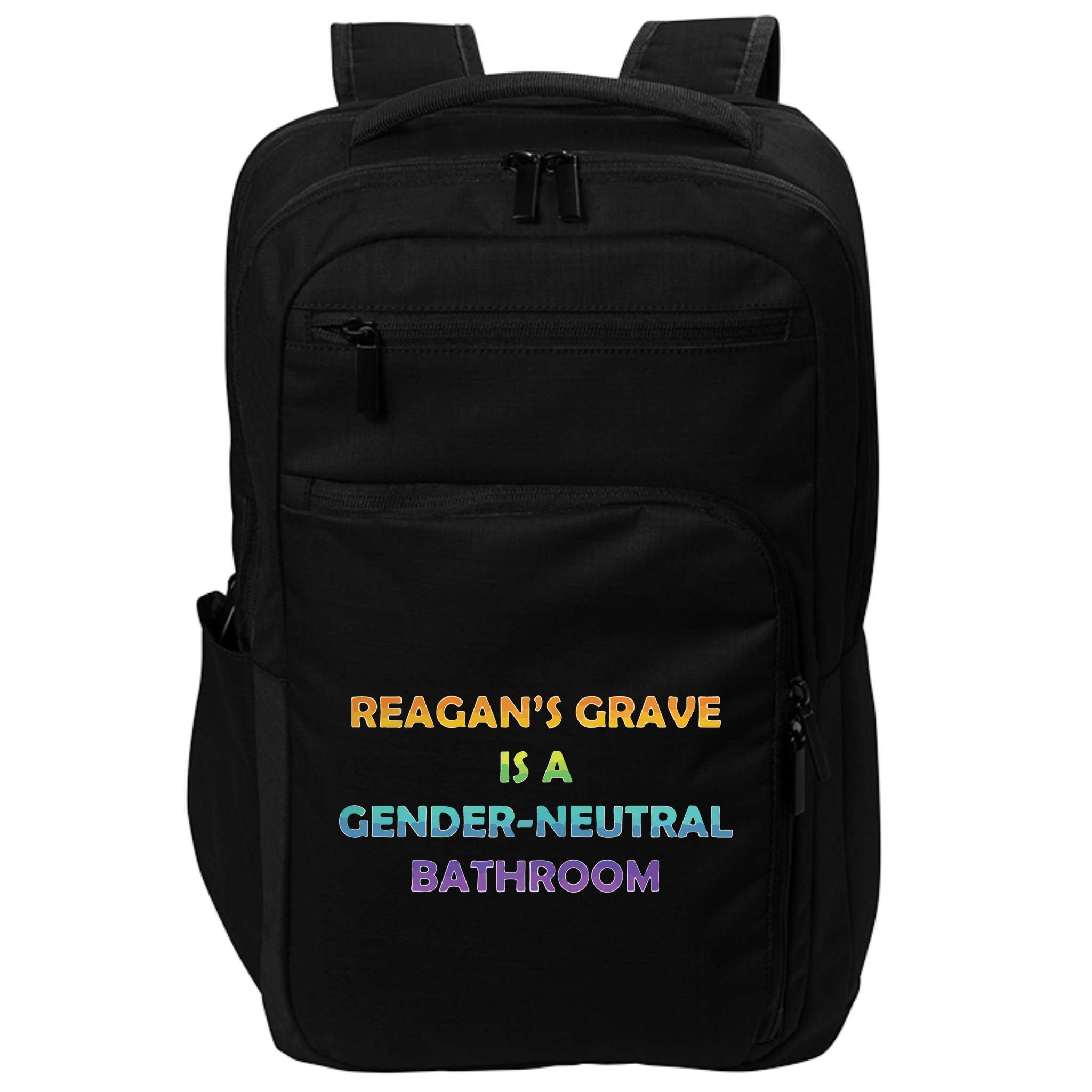 Reagan’s Grave Is A Gender Neutral Bathroom Impact Tech Backpack