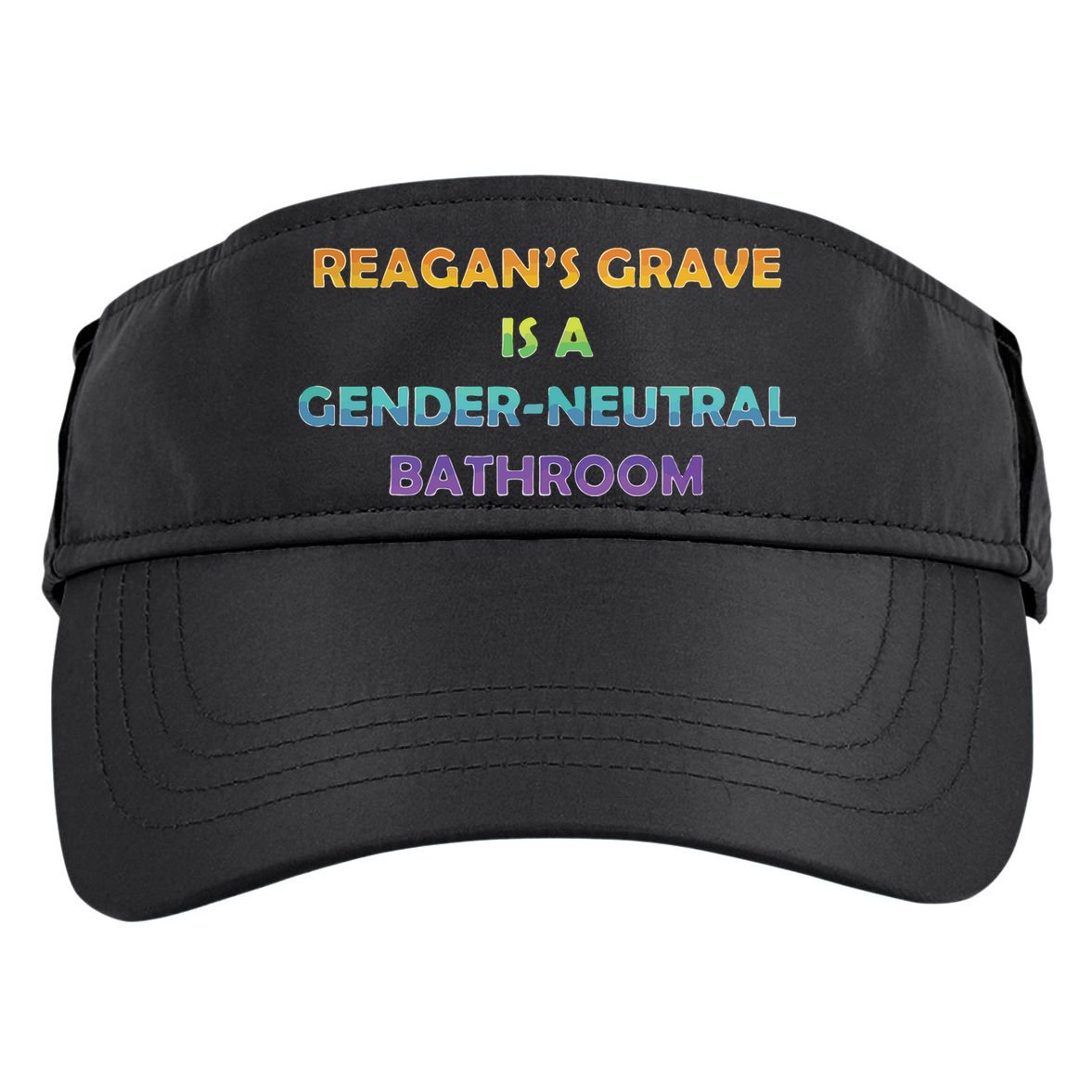 Reagan’s Grave Is A Gender Neutral Bathroom Adult Drive Performance Visor