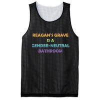 Reagan’s Grave Is A Gender Neutral Bathroom Mesh Reversible Basketball Jersey Tank