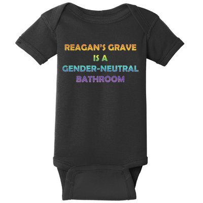 Reagan’s Grave Is A Gender Neutral Bathroom Baby Bodysuit
