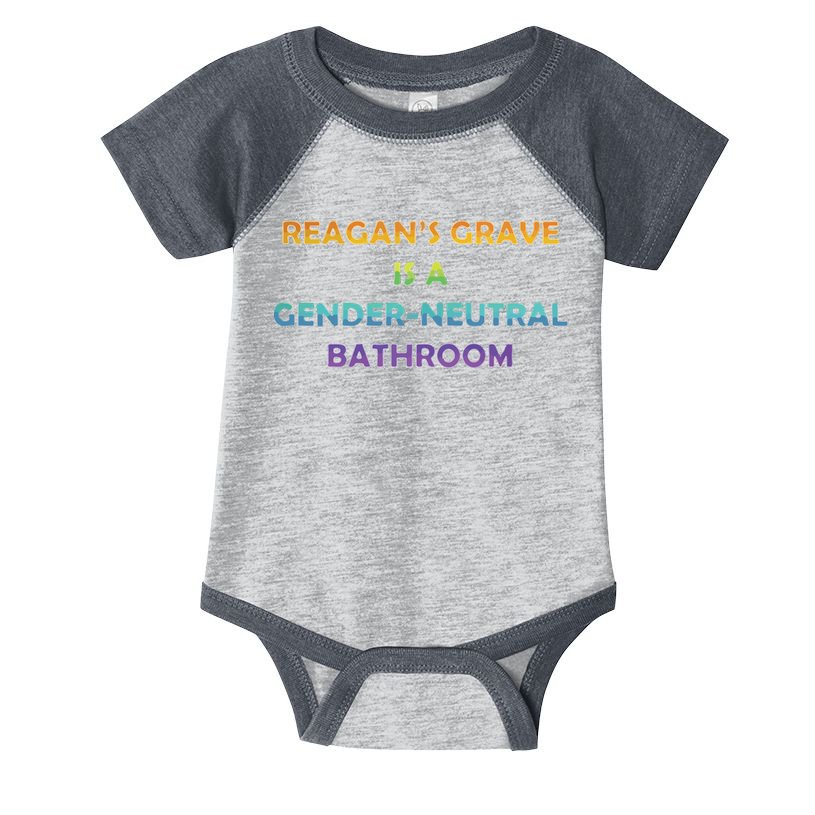 Reagan’s Grave Is A Gender Neutral Bathroom Infant Baby Jersey Bodysuit