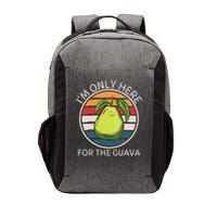 Retro Guava I'm Only Here For The Guava Fruit Lover Vector Backpack