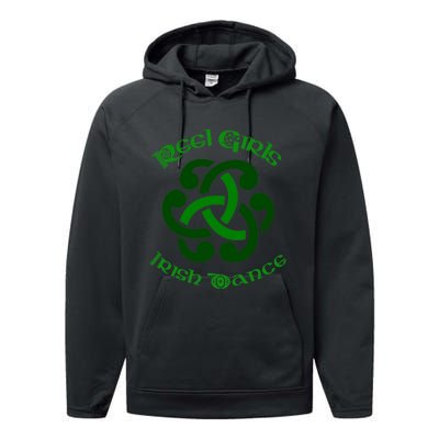 Reel Girls Irish Dance For Irish Dancers Performance Fleece Hoodie