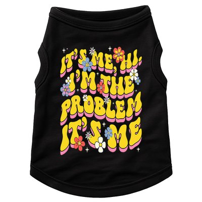 Retro Groovy Its Me Hi I'm The Problem Doggie Tank