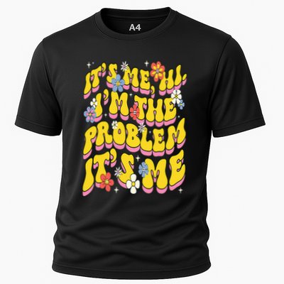 Retro Groovy Its Me Hi I'm The Problem Performance Shirt