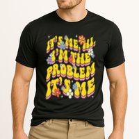 Retro Groovy Its Me Hi I'm The Problem Performance Shirt