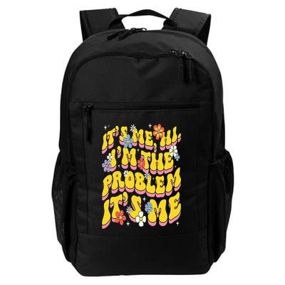 Retro Groovy Its Me Hi I'm The Problem Backpack
