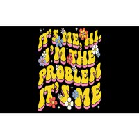 Retro Groovy Its Me Hi I'm The Problem Bumper Sticker