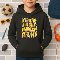 Retro Groovy Its Me Hi I'm The Problem Kids Hoodie