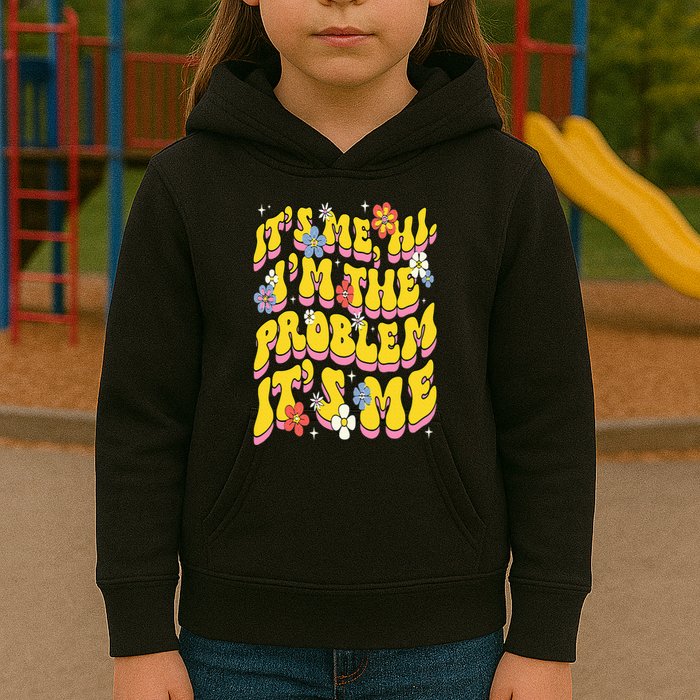 Retro Groovy Its Me Hi I'm The Problem Kids Hoodie