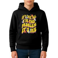 Retro Groovy Its Me Hi I'm The Problem Kids Hoodie