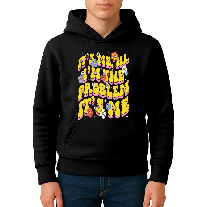 Retro Groovy Its Me Hi I'm The Problem Kids Hoodie