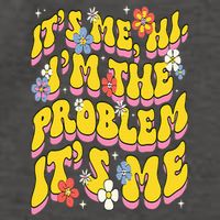 Retro Groovy Its Me Hi I'm The Problem Vector Backpack