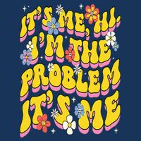 Retro Groovy Its Me Hi I'm The Problem Infant Baby Jersey Bodysuit