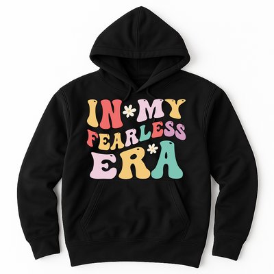 Retro Groovy In My Fearless Era Vintage Hoodie
