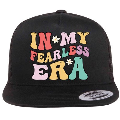 Retro Groovy In My Fearless Era Vintage Flatbill Hat