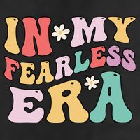 Retro Groovy In My Fearless Era Vintage Tumbler