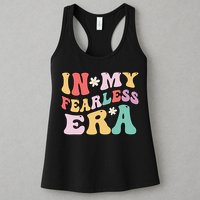 Retro Groovy In My Fearless Era Vintage Womens Tank Top