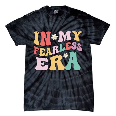 Retro Groovy In My Fearless Era Vintage Tie-Dye T-Shirt