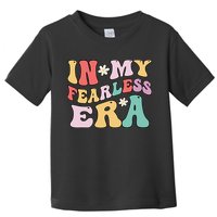 Retro Groovy In My Fearless Era Vintage Toddler T-Shirt