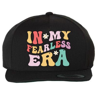 Retro Groovy In My Fearless Era Vintage Wool Snapback Cap