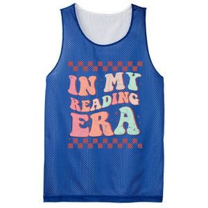 Retro Groovy In My Reading Era Book Lovers Book Reader Gift Mesh Reversible Basketball Jersey Tank