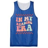 Retro Groovy In My Reading Era Book Lovers Book Reader Gift Mesh Reversible Basketball Jersey Tank